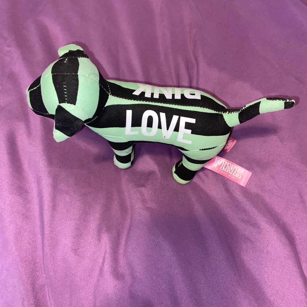 VS PINK Plush dog striped